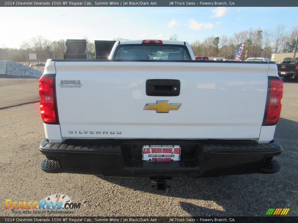 2014 Chevrolet Silverado 1500 WT Regular Cab Summit White / Jet Black/Dark Ash Photo #20