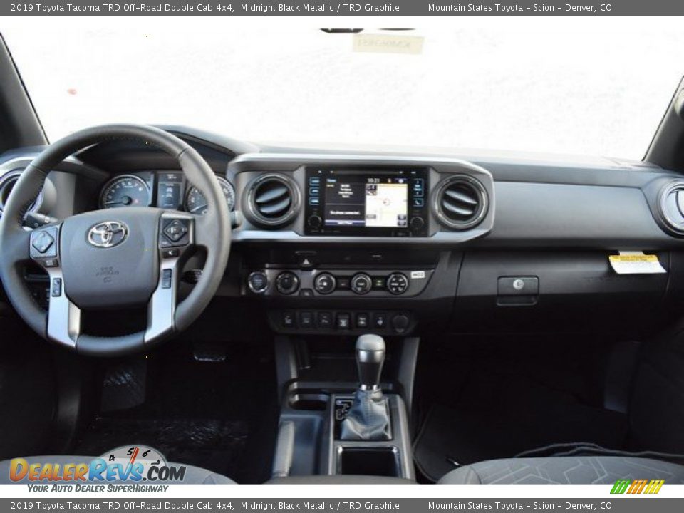 2019 Toyota Tacoma TRD Off-Road Double Cab 4x4 Midnight Black Metallic / TRD Graphite Photo #8