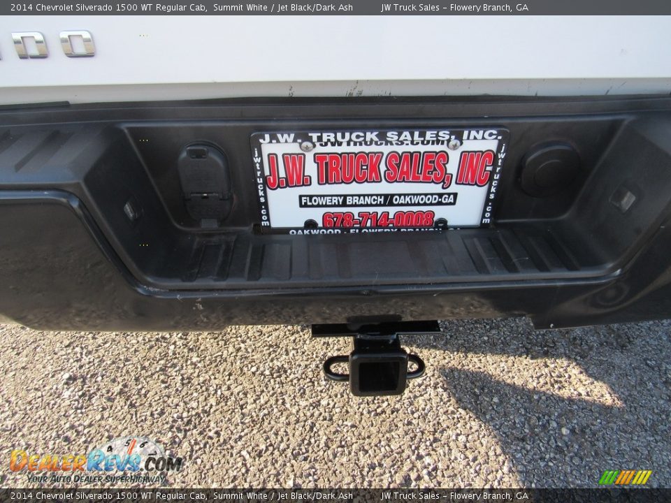 2014 Chevrolet Silverado 1500 WT Regular Cab Summit White / Jet Black/Dark Ash Photo #21