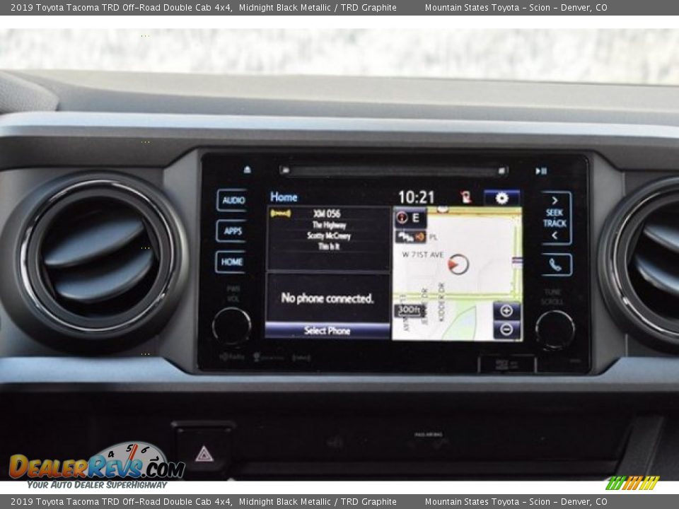 2019 Toyota Tacoma TRD Off-Road Double Cab 4x4 Midnight Black Metallic / TRD Graphite Photo #10