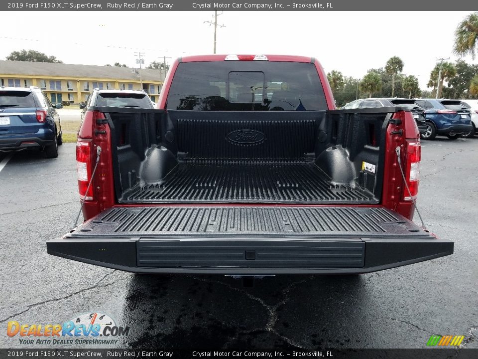 2019 Ford F150 XLT SuperCrew Ruby Red / Earth Gray Photo #19