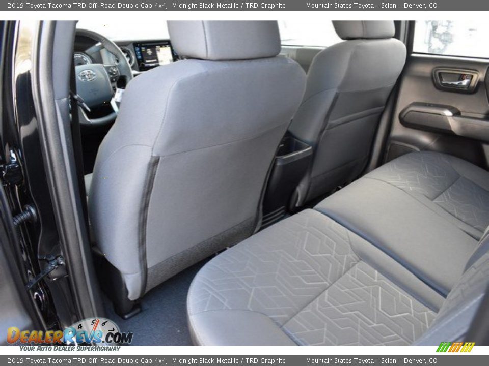 2019 Toyota Tacoma TRD Off-Road Double Cab 4x4 Midnight Black Metallic / TRD Graphite Photo #14