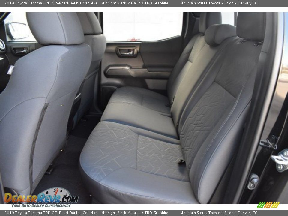 2019 Toyota Tacoma TRD Off-Road Double Cab 4x4 Midnight Black Metallic / TRD Graphite Photo #15