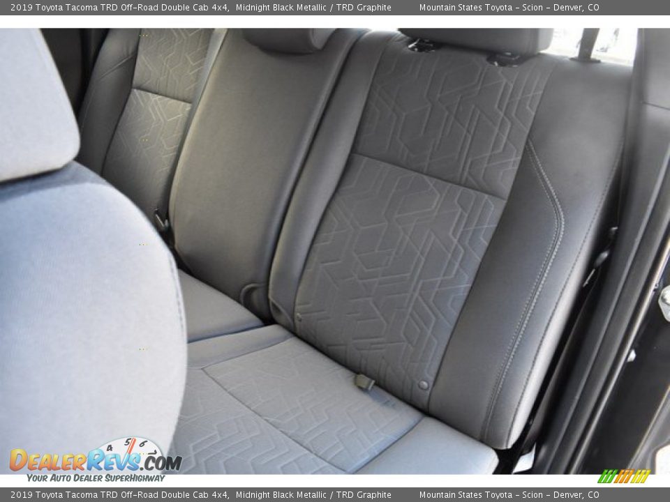 2019 Toyota Tacoma TRD Off-Road Double Cab 4x4 Midnight Black Metallic / TRD Graphite Photo #16