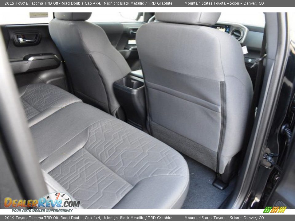 2019 Toyota Tacoma TRD Off-Road Double Cab 4x4 Midnight Black Metallic / TRD Graphite Photo #17