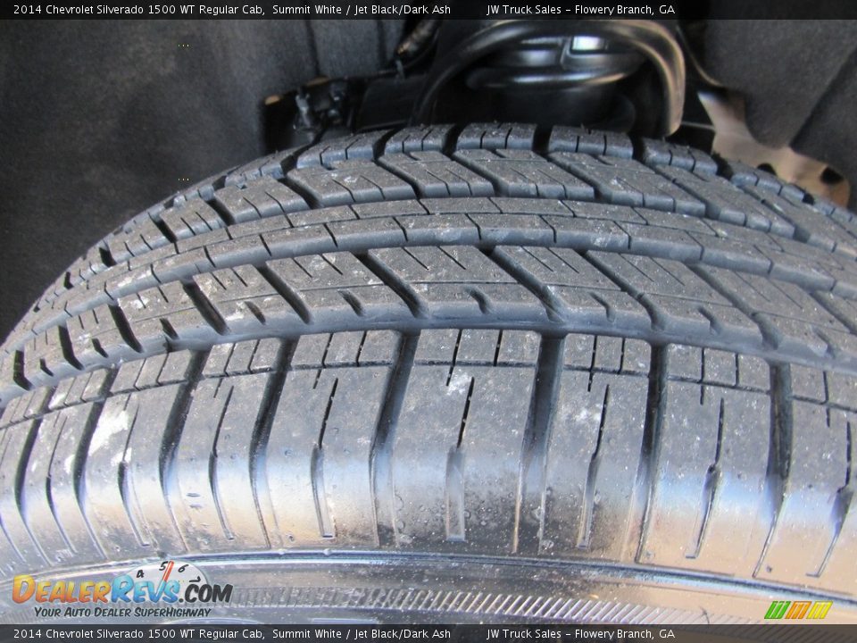 2014 Chevrolet Silverado 1500 WT Regular Cab Summit White / Jet Black/Dark Ash Photo #27