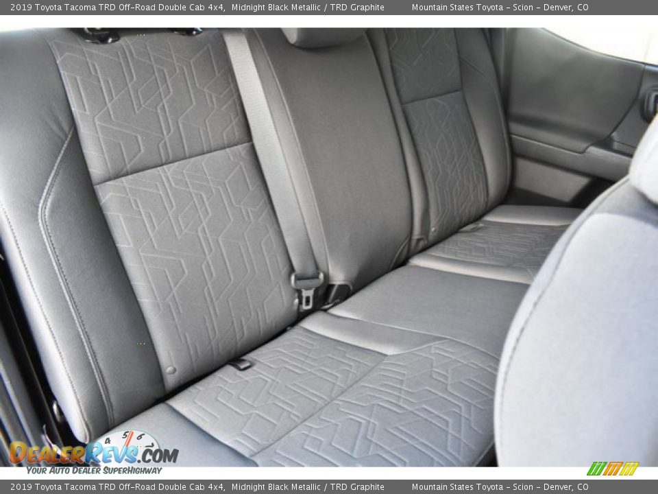 2019 Toyota Tacoma TRD Off-Road Double Cab 4x4 Midnight Black Metallic / TRD Graphite Photo #19