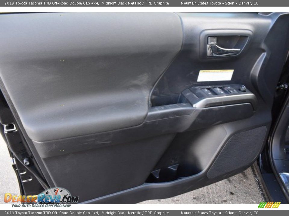 2019 Toyota Tacoma TRD Off-Road Double Cab 4x4 Midnight Black Metallic / TRD Graphite Photo #20