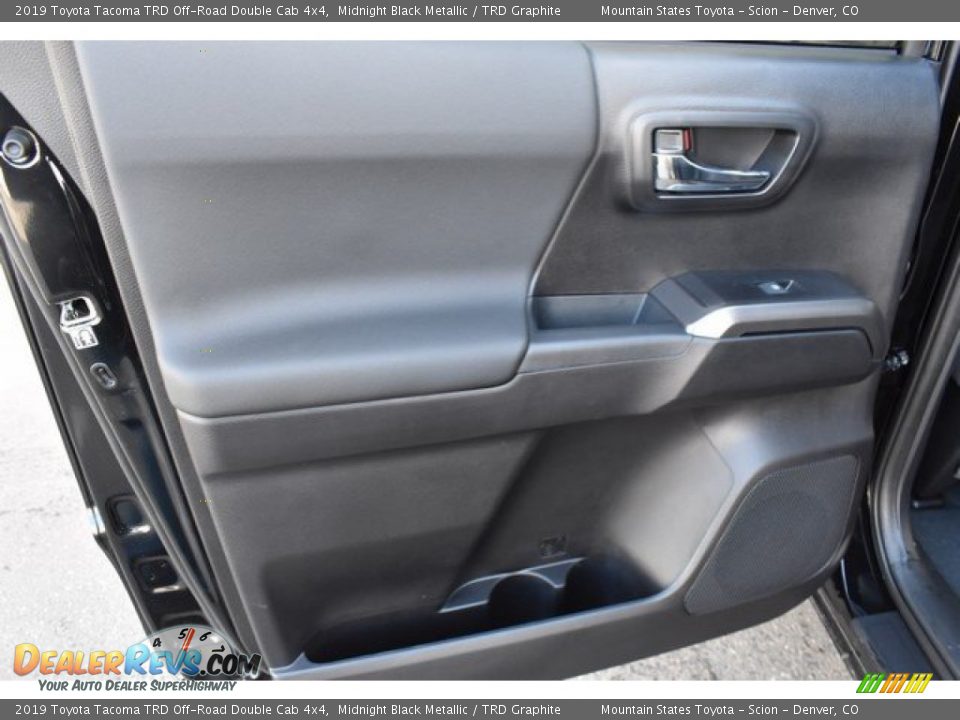 2019 Toyota Tacoma TRD Off-Road Double Cab 4x4 Midnight Black Metallic / TRD Graphite Photo #21