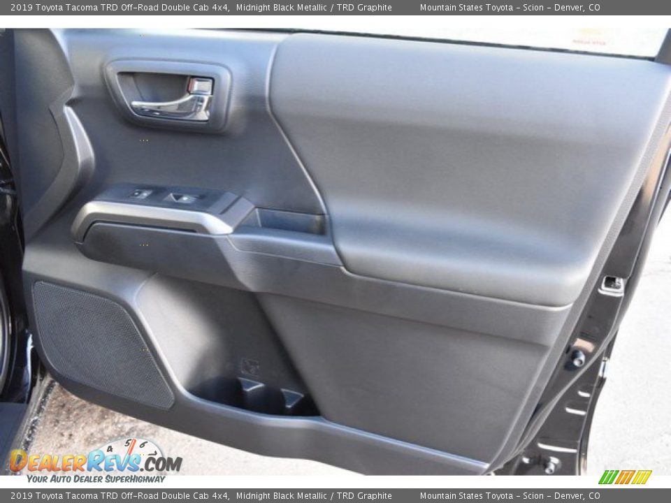 2019 Toyota Tacoma TRD Off-Road Double Cab 4x4 Midnight Black Metallic / TRD Graphite Photo #22