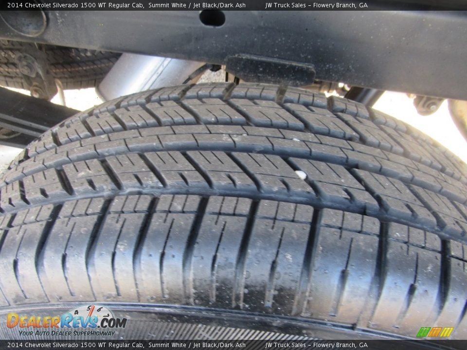 2014 Chevrolet Silverado 1500 WT Regular Cab Summit White / Jet Black/Dark Ash Photo #29