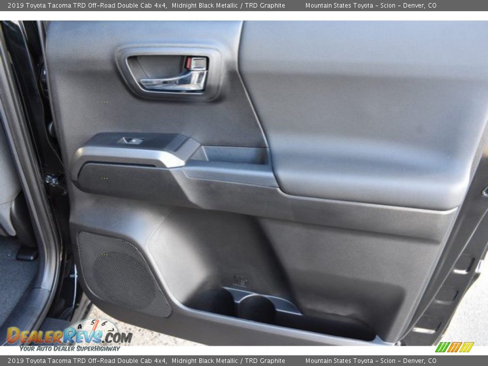 2019 Toyota Tacoma TRD Off-Road Double Cab 4x4 Midnight Black Metallic / TRD Graphite Photo #23