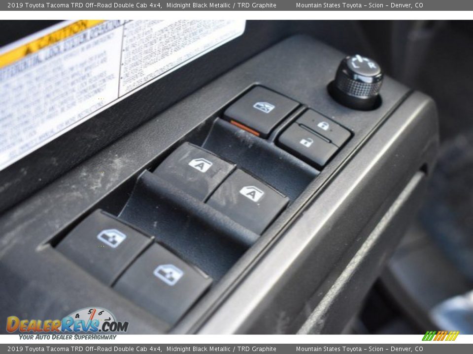 2019 Toyota Tacoma TRD Off-Road Double Cab 4x4 Midnight Black Metallic / TRD Graphite Photo #24
