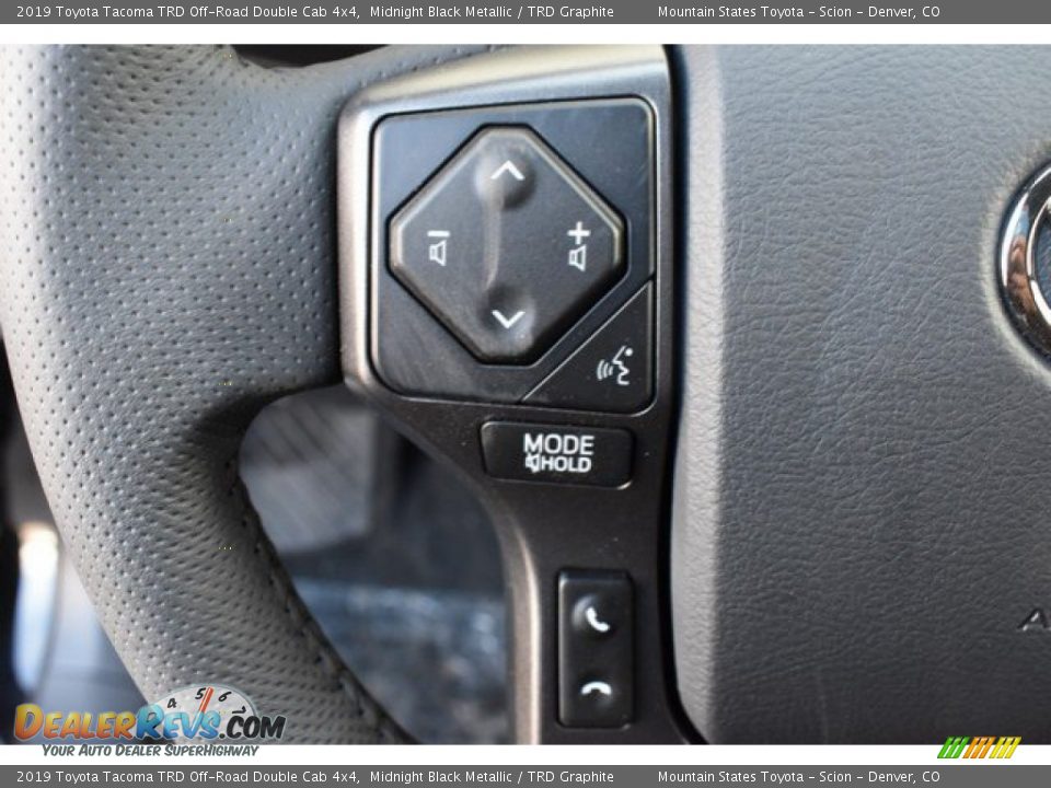 2019 Toyota Tacoma TRD Off-Road Double Cab 4x4 Midnight Black Metallic / TRD Graphite Photo #26