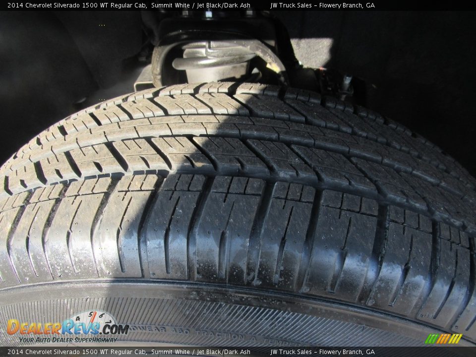 2014 Chevrolet Silverado 1500 WT Regular Cab Summit White / Jet Black/Dark Ash Photo #33