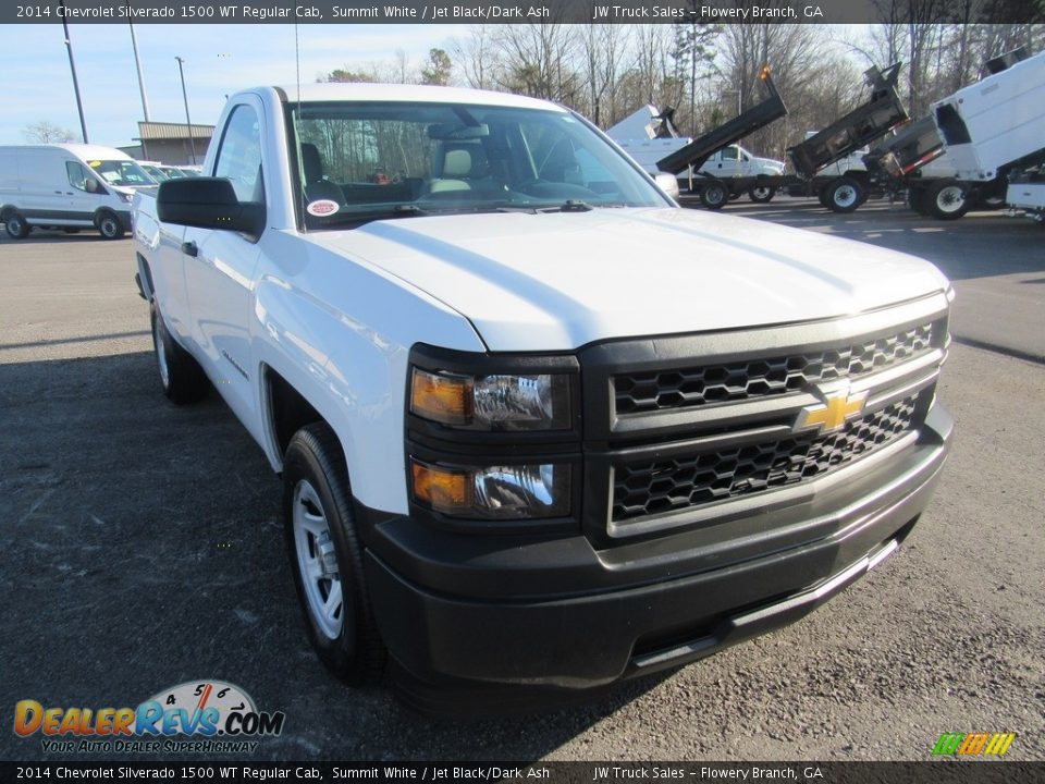 2014 Chevrolet Silverado 1500 WT Regular Cab Summit White / Jet Black/Dark Ash Photo #34