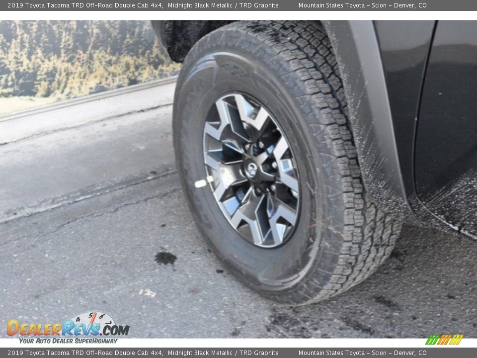 2019 Toyota Tacoma TRD Off-Road Double Cab 4x4 Midnight Black Metallic / TRD Graphite Photo #32