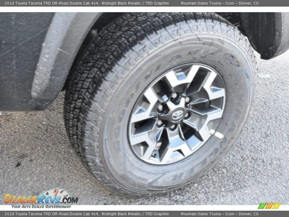 2019 Toyota Tacoma TRD Off-Road Double Cab 4x4 Midnight Black Metallic / TRD Graphite Photo #33