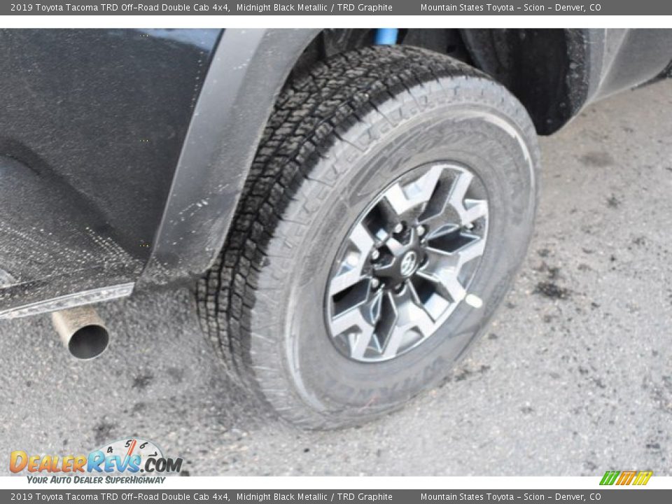 2019 Toyota Tacoma TRD Off-Road Double Cab 4x4 Midnight Black Metallic / TRD Graphite Photo #34