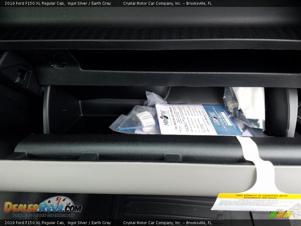 2019 Ford F150 XL Regular Cab Ingot Silver / Earth Gray Photo #18