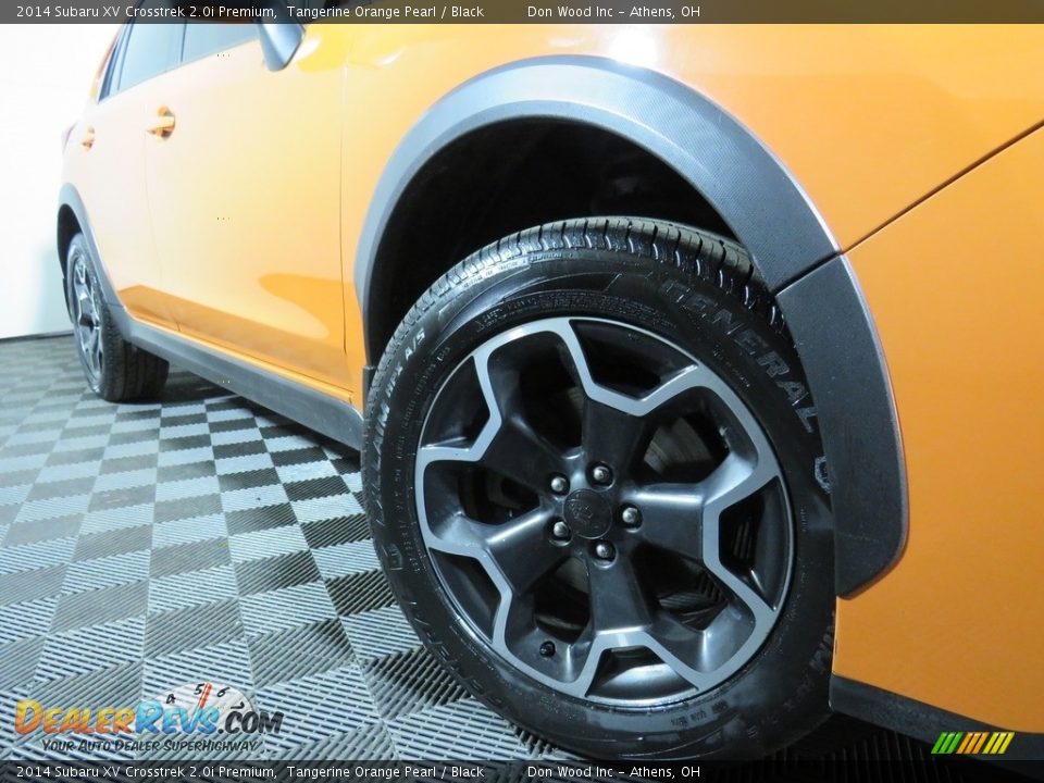 2014 Subaru XV Crosstrek 2.0i Premium Tangerine Orange Pearl / Black Photo #3
