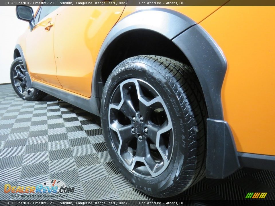 2014 Subaru XV Crosstrek 2.0i Premium Tangerine Orange Pearl / Black Photo #12