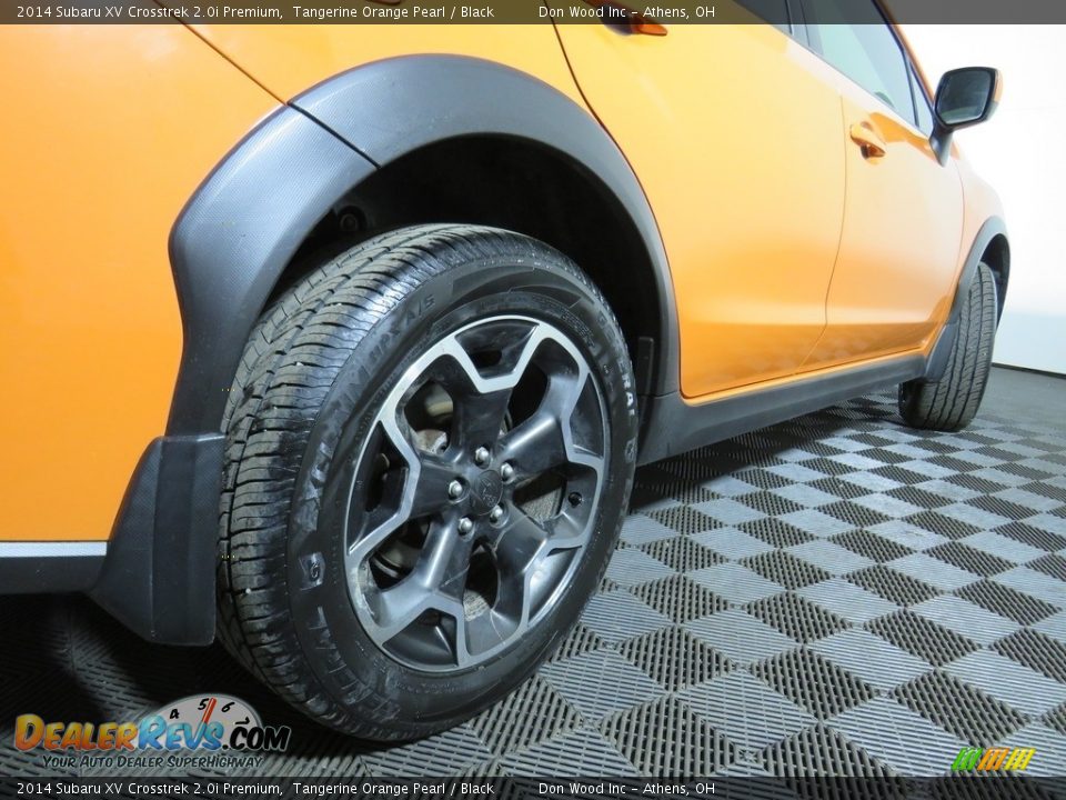 2014 Subaru XV Crosstrek 2.0i Premium Tangerine Orange Pearl / Black Photo #21