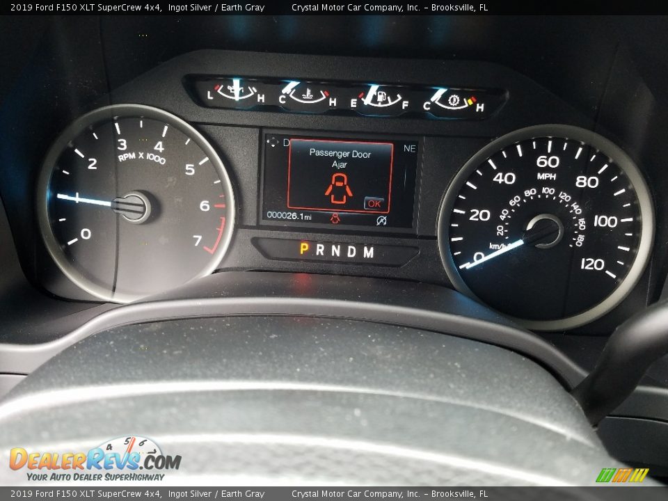 2019 Ford F150 XLT SuperCrew 4x4 Ingot Silver / Earth Gray Photo #14