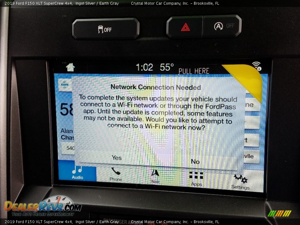 2019 Ford F150 XLT SuperCrew 4x4 Ingot Silver / Earth Gray Photo #15