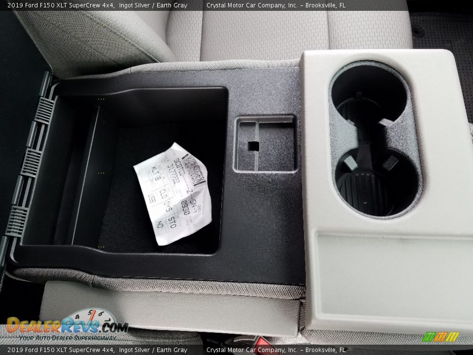2019 Ford F150 XLT SuperCrew 4x4 Ingot Silver / Earth Gray Photo #18