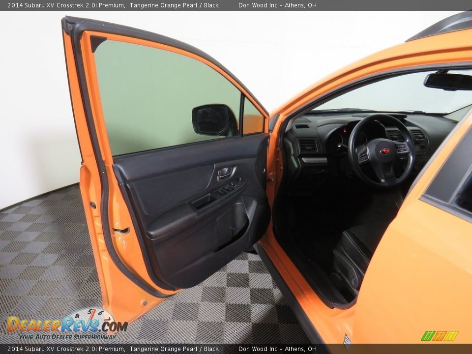 2014 Subaru XV Crosstrek 2.0i Premium Tangerine Orange Pearl / Black Photo #33