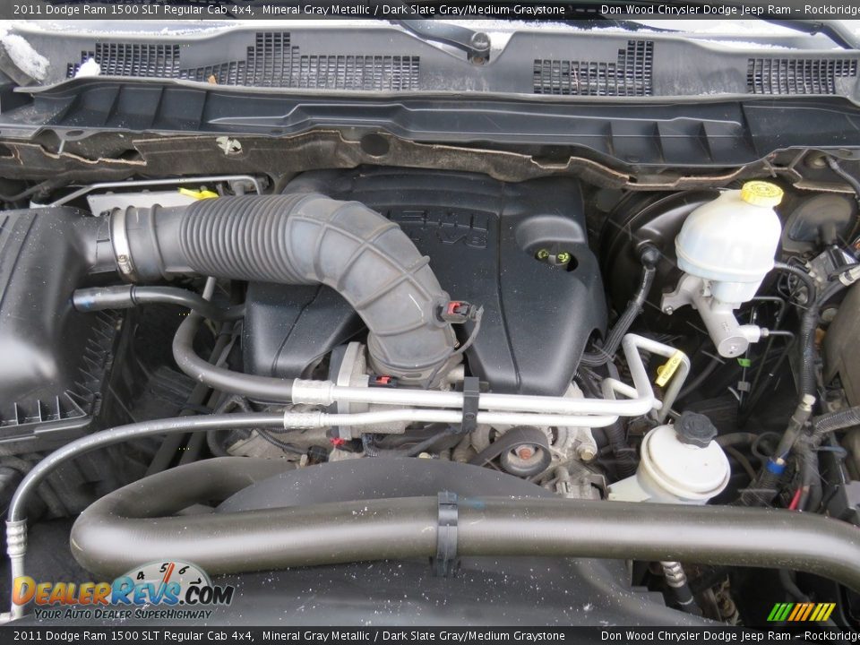 2011 Dodge Ram 1500 SLT Regular Cab 4x4 Mineral Gray Metallic / Dark Slate Gray/Medium Graystone Photo #6