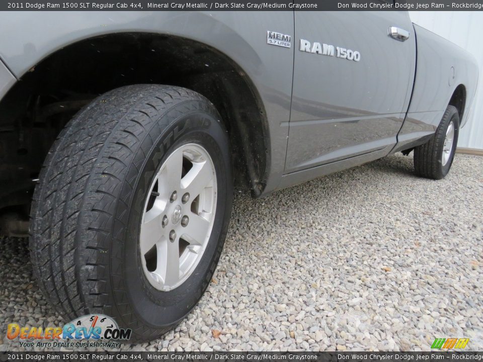 2011 Dodge Ram 1500 SLT Regular Cab 4x4 Mineral Gray Metallic / Dark Slate Gray/Medium Graystone Photo #8