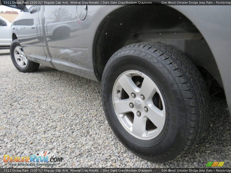2011 Dodge Ram 1500 SLT Regular Cab 4x4 Mineral Gray Metallic / Dark Slate Gray/Medium Graystone Photo #9