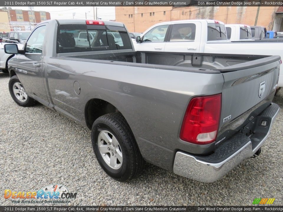 2011 Dodge Ram 1500 SLT Regular Cab 4x4 Mineral Gray Metallic / Dark Slate Gray/Medium Graystone Photo #10