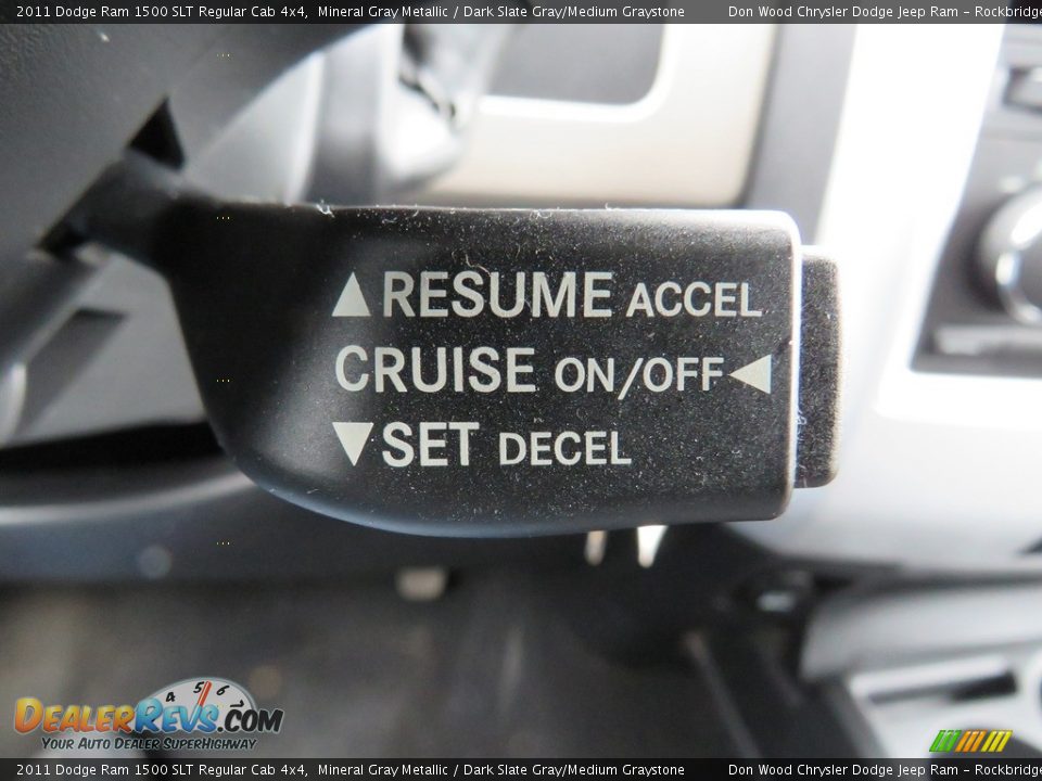 2011 Dodge Ram 1500 SLT Regular Cab 4x4 Mineral Gray Metallic / Dark Slate Gray/Medium Graystone Photo #24