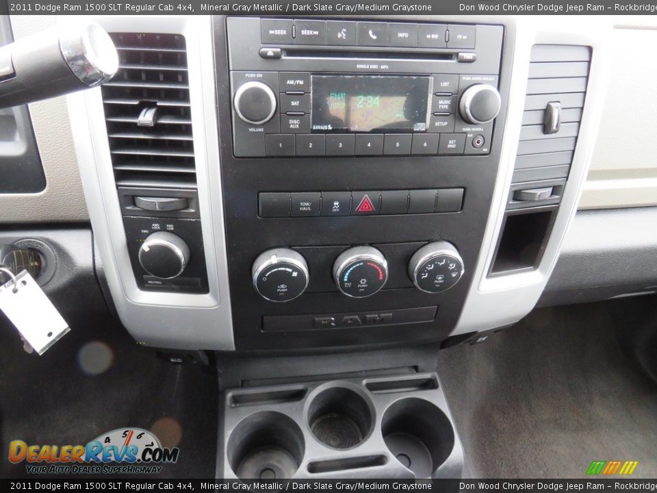 2011 Dodge Ram 1500 SLT Regular Cab 4x4 Mineral Gray Metallic / Dark Slate Gray/Medium Graystone Photo #25