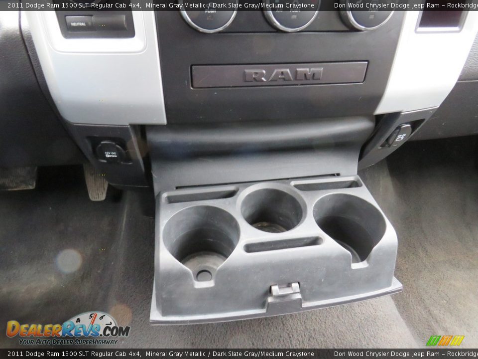 2011 Dodge Ram 1500 SLT Regular Cab 4x4 Mineral Gray Metallic / Dark Slate Gray/Medium Graystone Photo #26