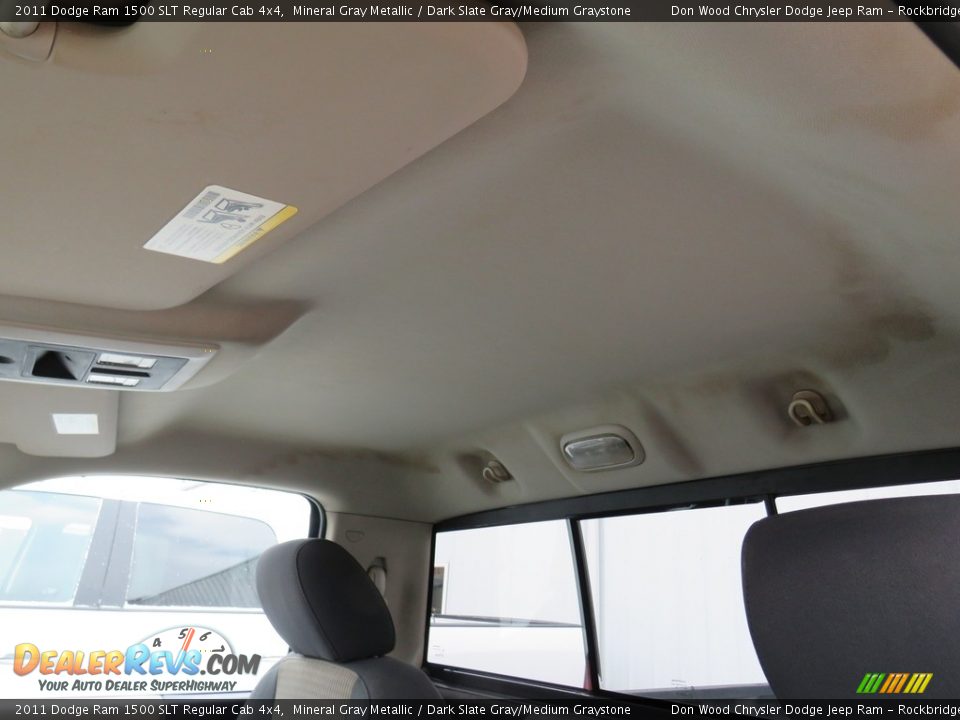 2011 Dodge Ram 1500 SLT Regular Cab 4x4 Mineral Gray Metallic / Dark Slate Gray/Medium Graystone Photo #27