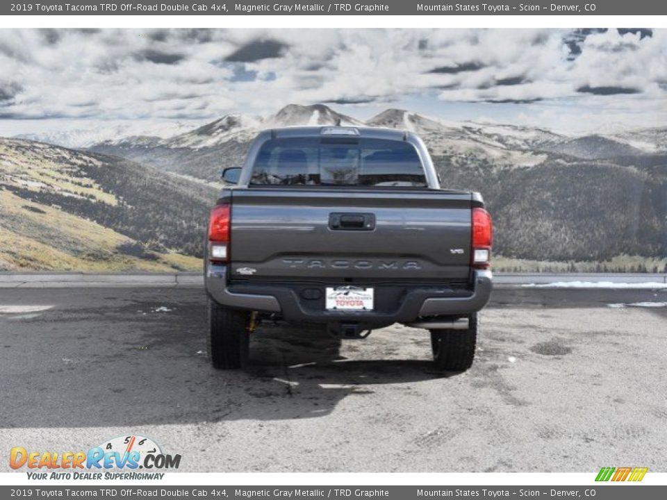 2019 Toyota Tacoma TRD Off-Road Double Cab 4x4 Magnetic Gray Metallic / TRD Graphite Photo #4