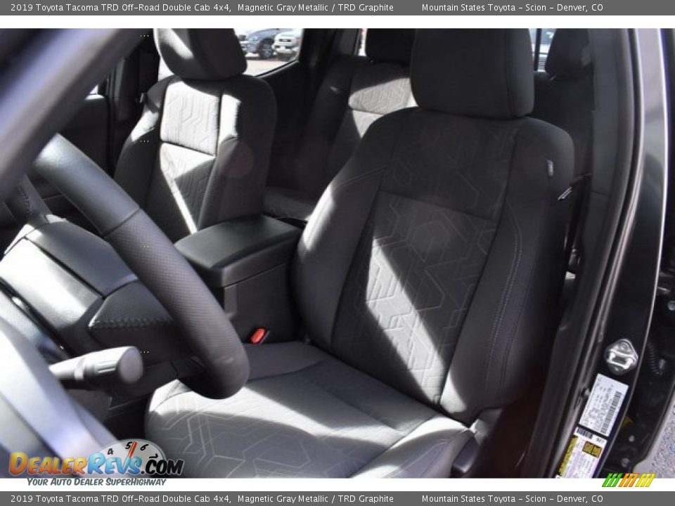 2019 Toyota Tacoma TRD Off-Road Double Cab 4x4 Magnetic Gray Metallic / TRD Graphite Photo #7