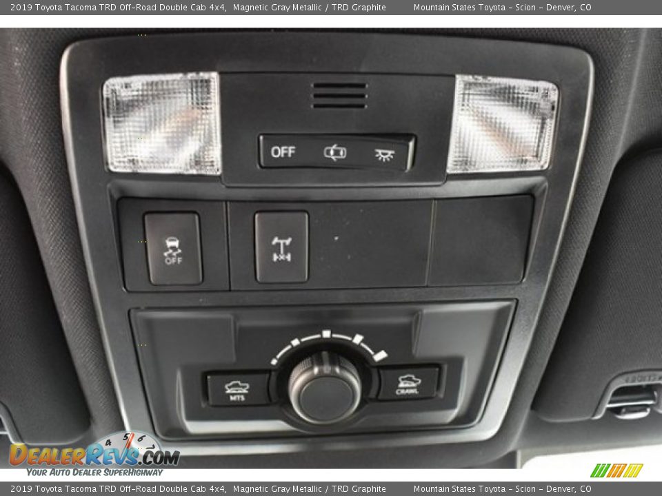2019 Toyota Tacoma TRD Off-Road Double Cab 4x4 Magnetic Gray Metallic / TRD Graphite Photo #9