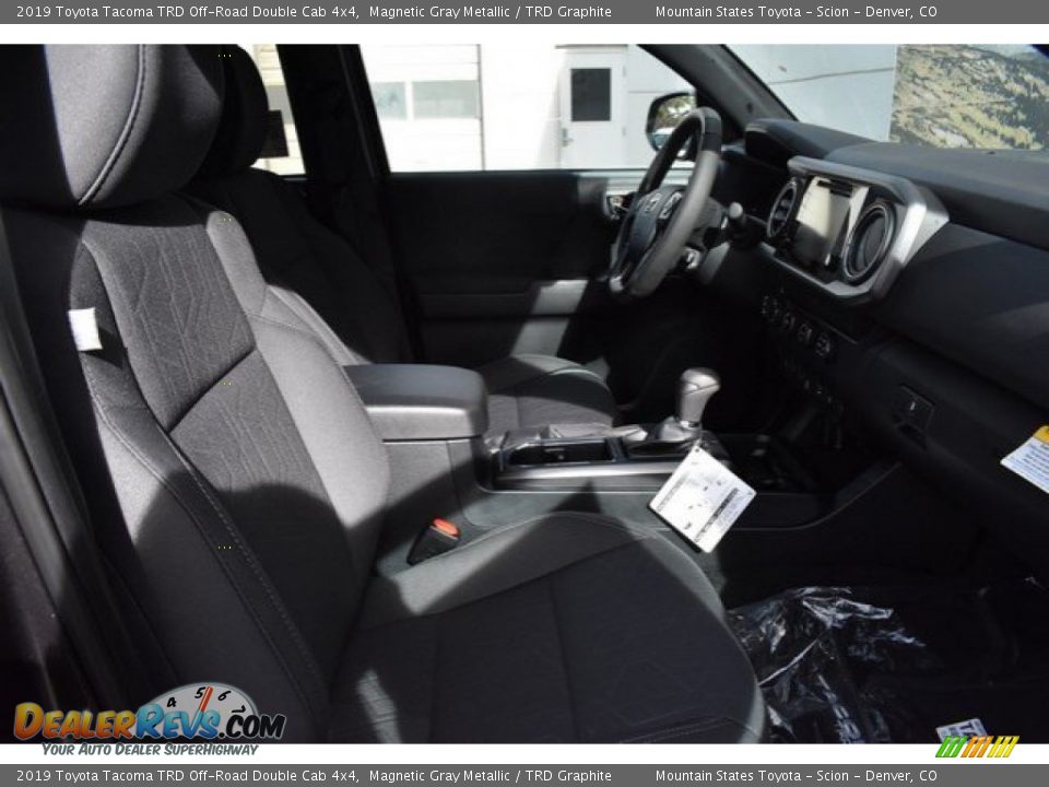 2019 Toyota Tacoma TRD Off-Road Double Cab 4x4 Magnetic Gray Metallic / TRD Graphite Photo #12