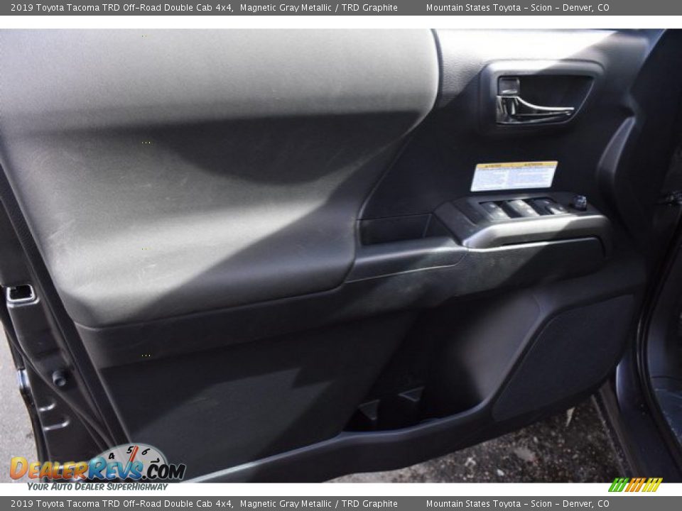 2019 Toyota Tacoma TRD Off-Road Double Cab 4x4 Magnetic Gray Metallic / TRD Graphite Photo #20