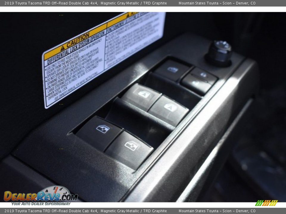 2019 Toyota Tacoma TRD Off-Road Double Cab 4x4 Magnetic Gray Metallic / TRD Graphite Photo #24