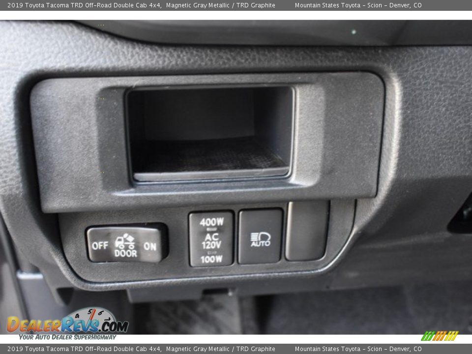 2019 Toyota Tacoma TRD Off-Road Double Cab 4x4 Magnetic Gray Metallic / TRD Graphite Photo #25