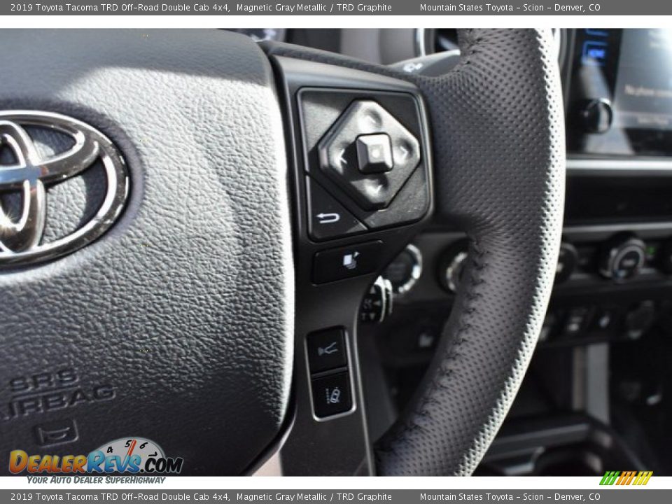 2019 Toyota Tacoma TRD Off-Road Double Cab 4x4 Magnetic Gray Metallic / TRD Graphite Photo #27