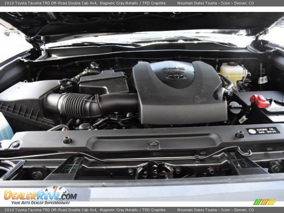 2019 Toyota Tacoma TRD Off-Road Double Cab 4x4 Magnetic Gray Metallic / TRD Graphite Photo #31