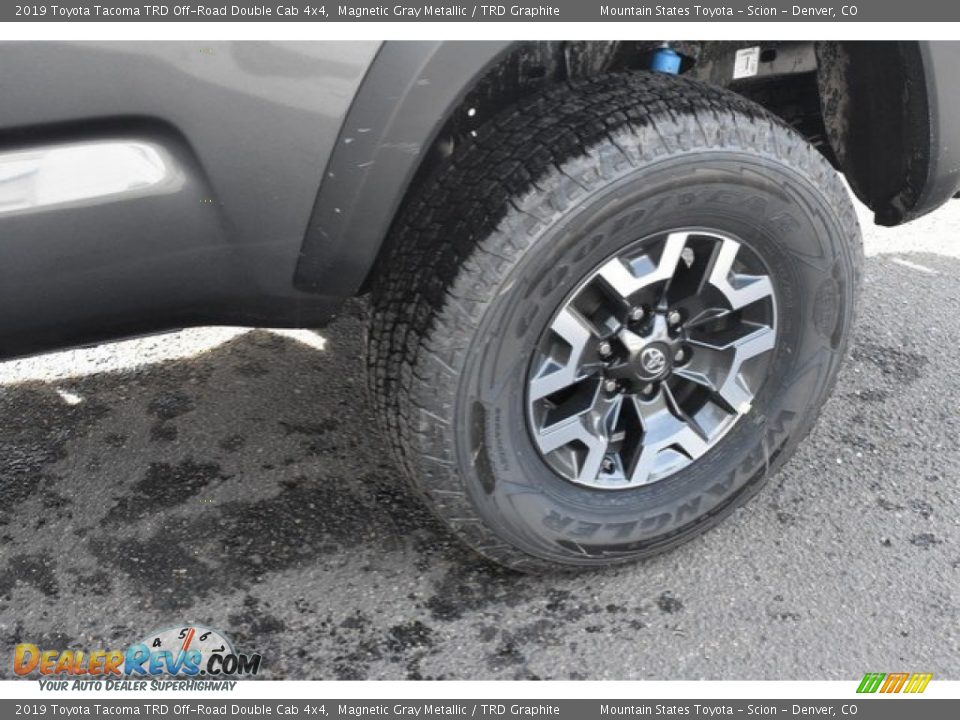 2019 Toyota Tacoma TRD Off-Road Double Cab 4x4 Magnetic Gray Metallic / TRD Graphite Photo #33