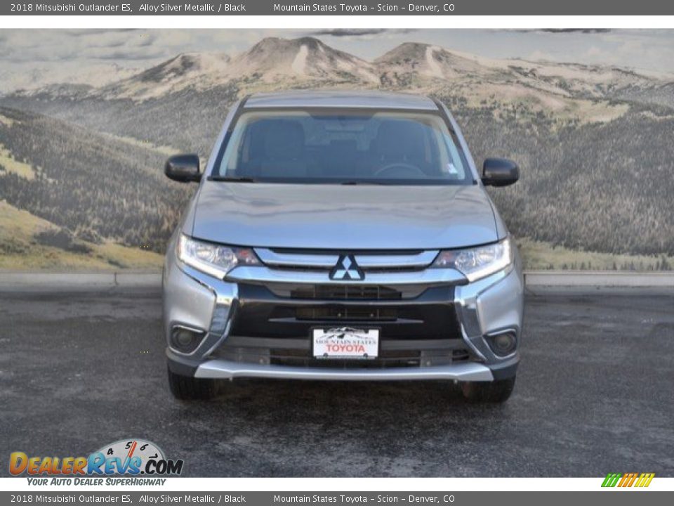 2018 Mitsubishi Outlander ES Alloy Silver Metallic / Black Photo #4